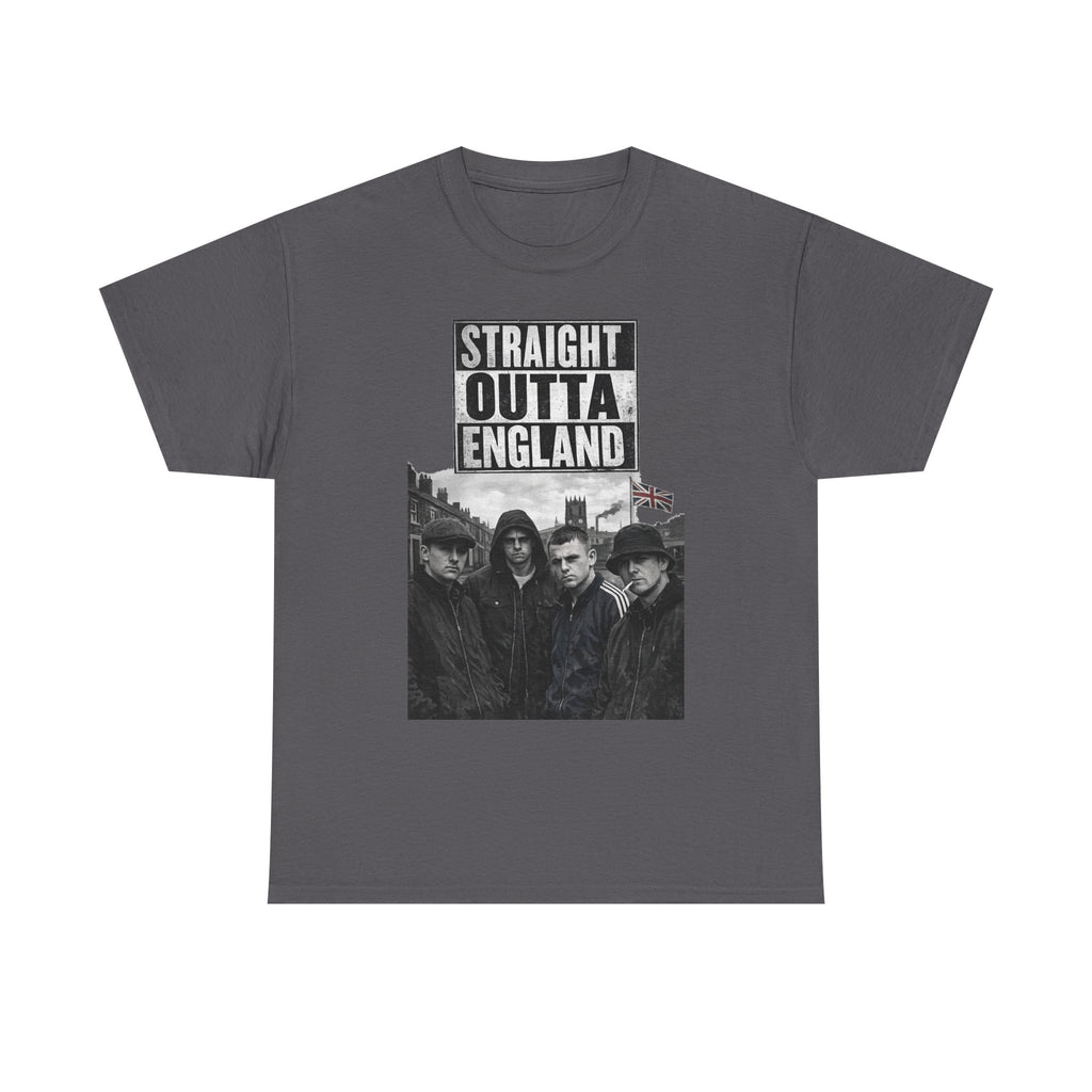 Straight Outta England T-Shirt — Retro Band Photo Tee