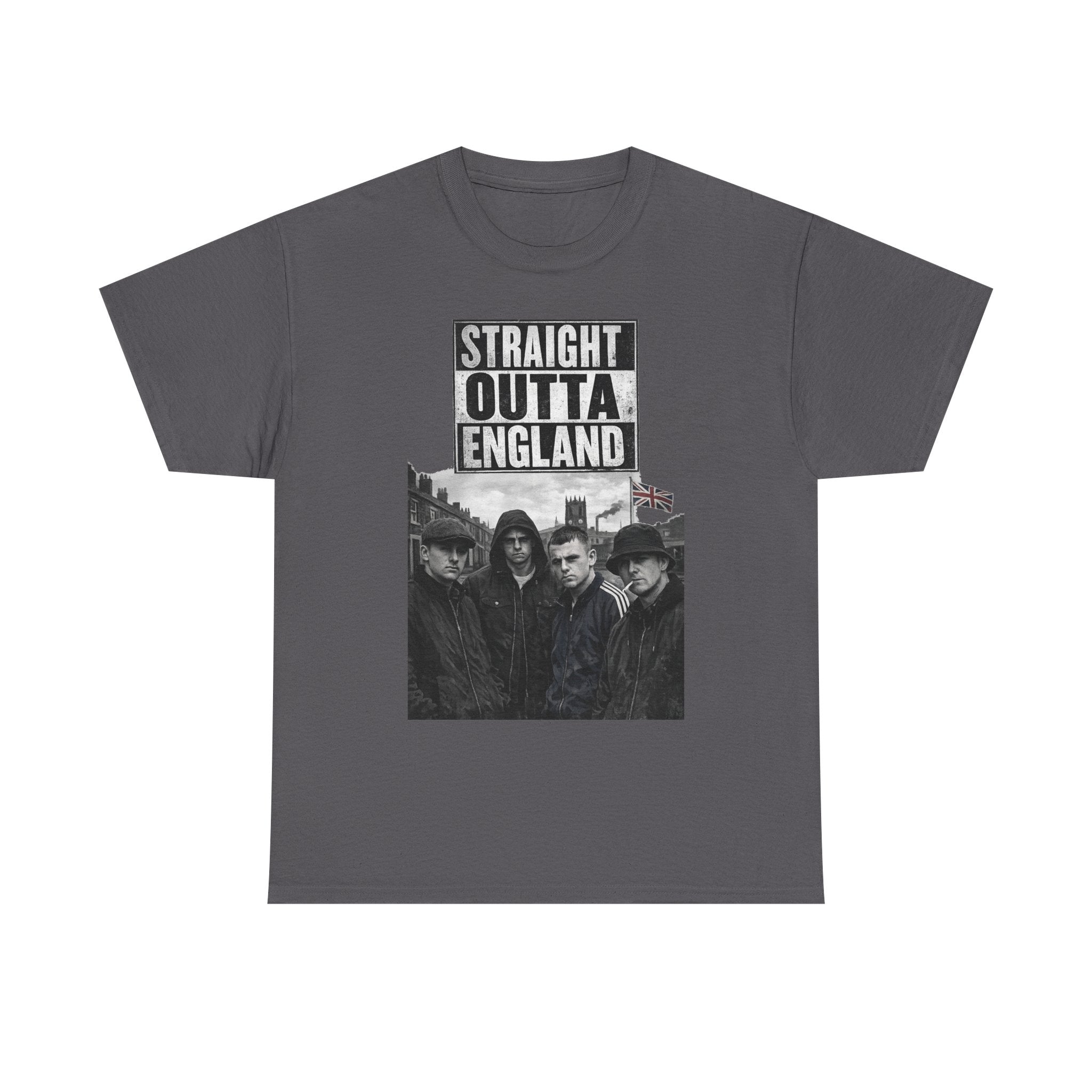 Straight Outta England T-Shirt — Retro Band Photo Tee