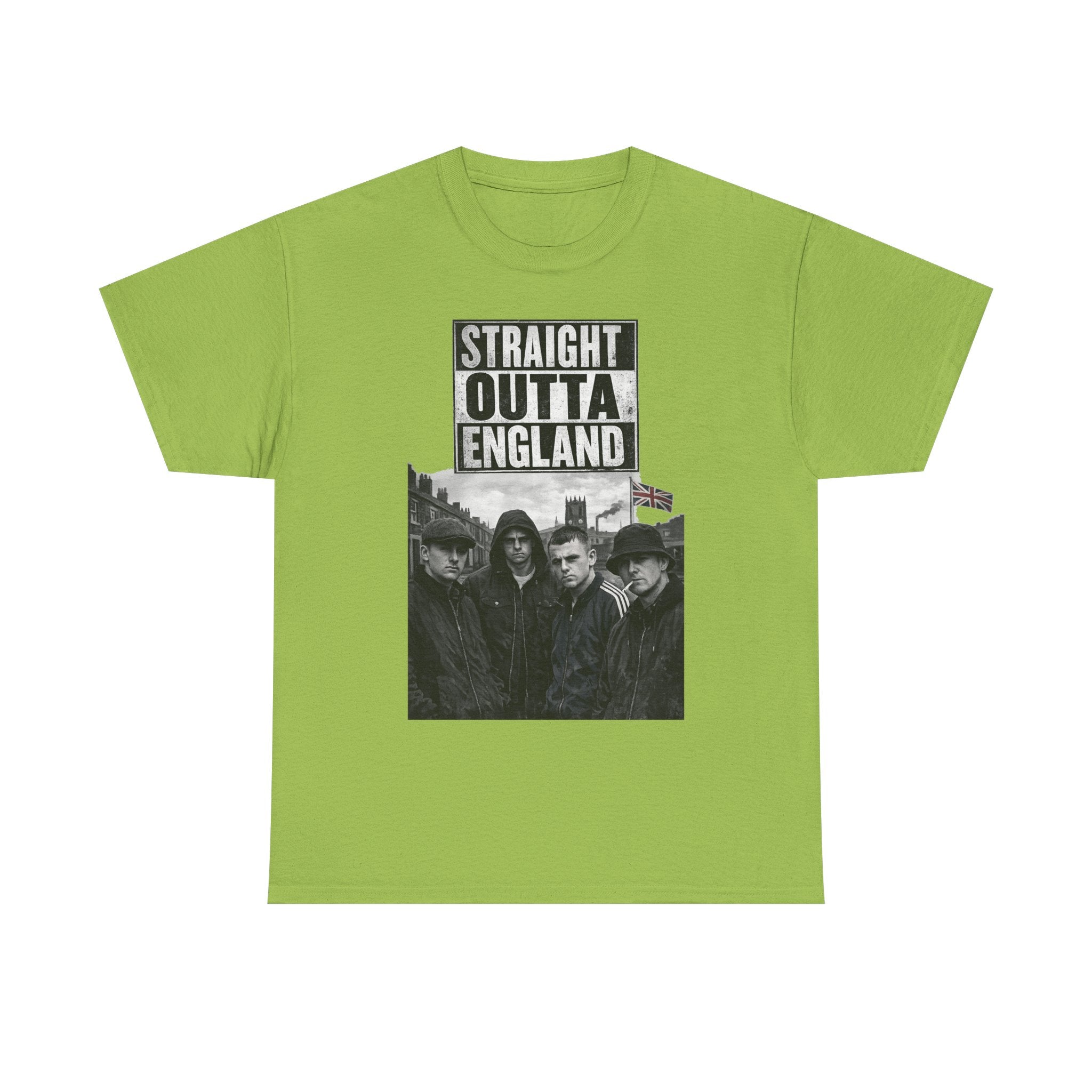 Straight Outta England T-Shirt — Retro Band Photo Tee