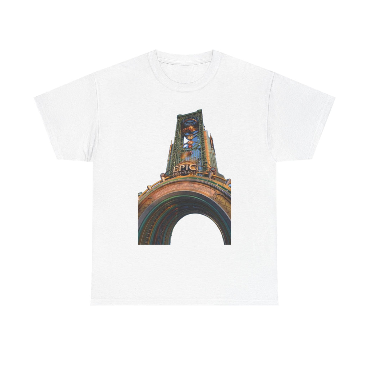 Epci Universe Vintage Theater Arch Graphic Tee — 'Epic' Retro Marquee T-Shirt