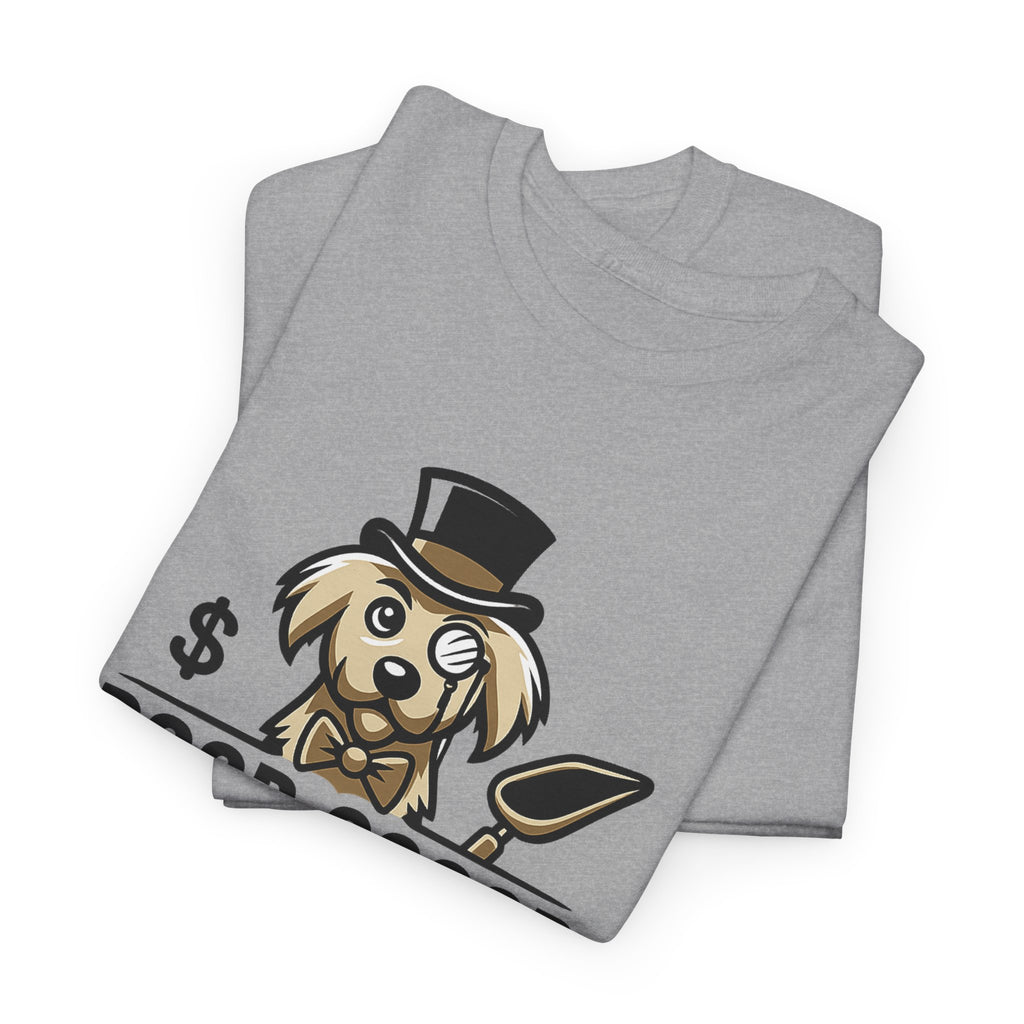 Poop Scoop Millionaire T-Shirt — Funny Dog Poop Scooping Tee