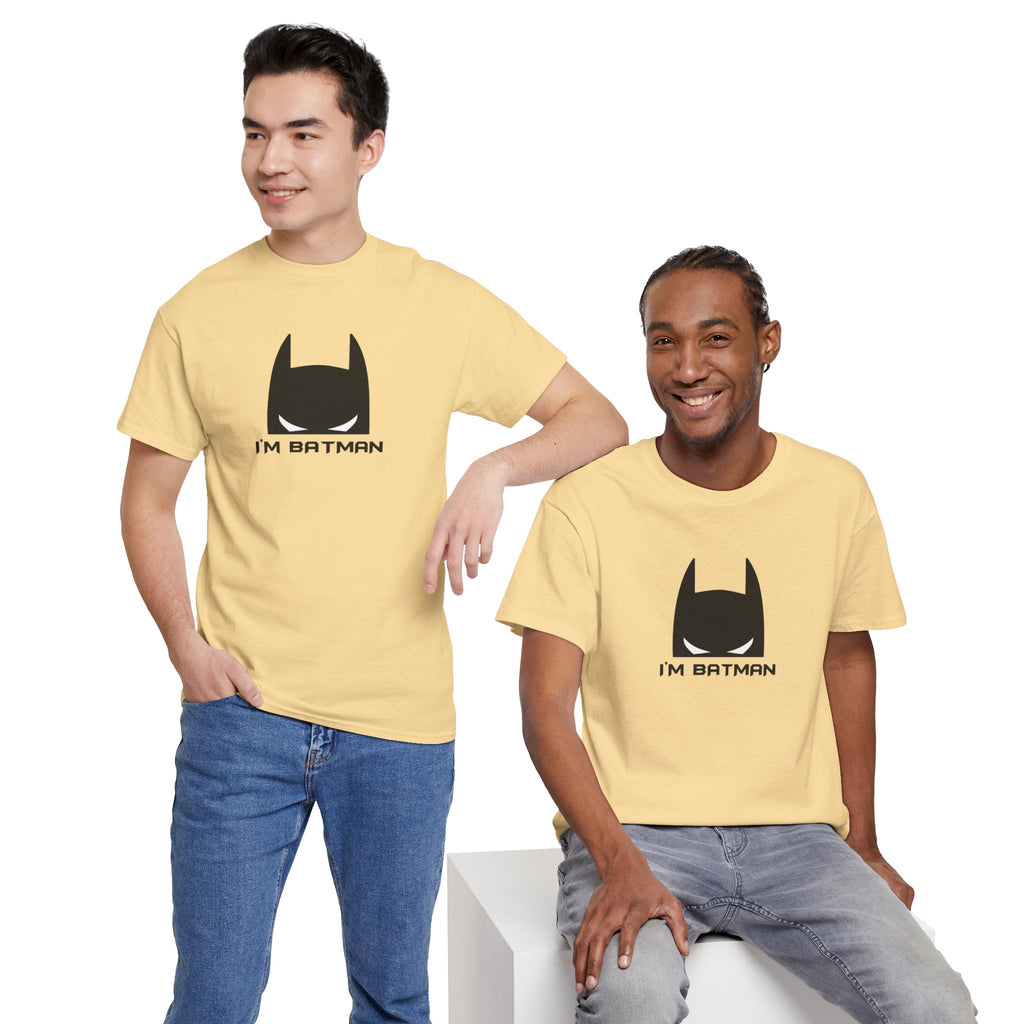 I'm Batman Graphic Tee — Funny Superhero Mask T-Shirt