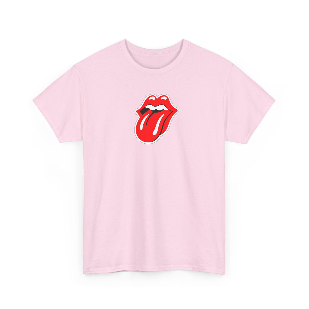 Rock Retro Red Tongue and Lips Graphic Tee