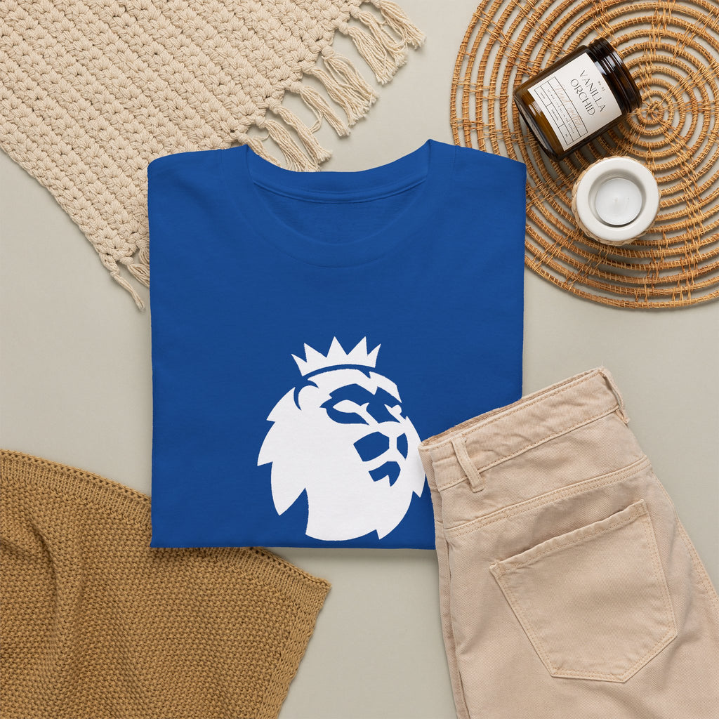 Premier League Corrupt Lion Cotton Tee — Satirical Graphic T-Shirt