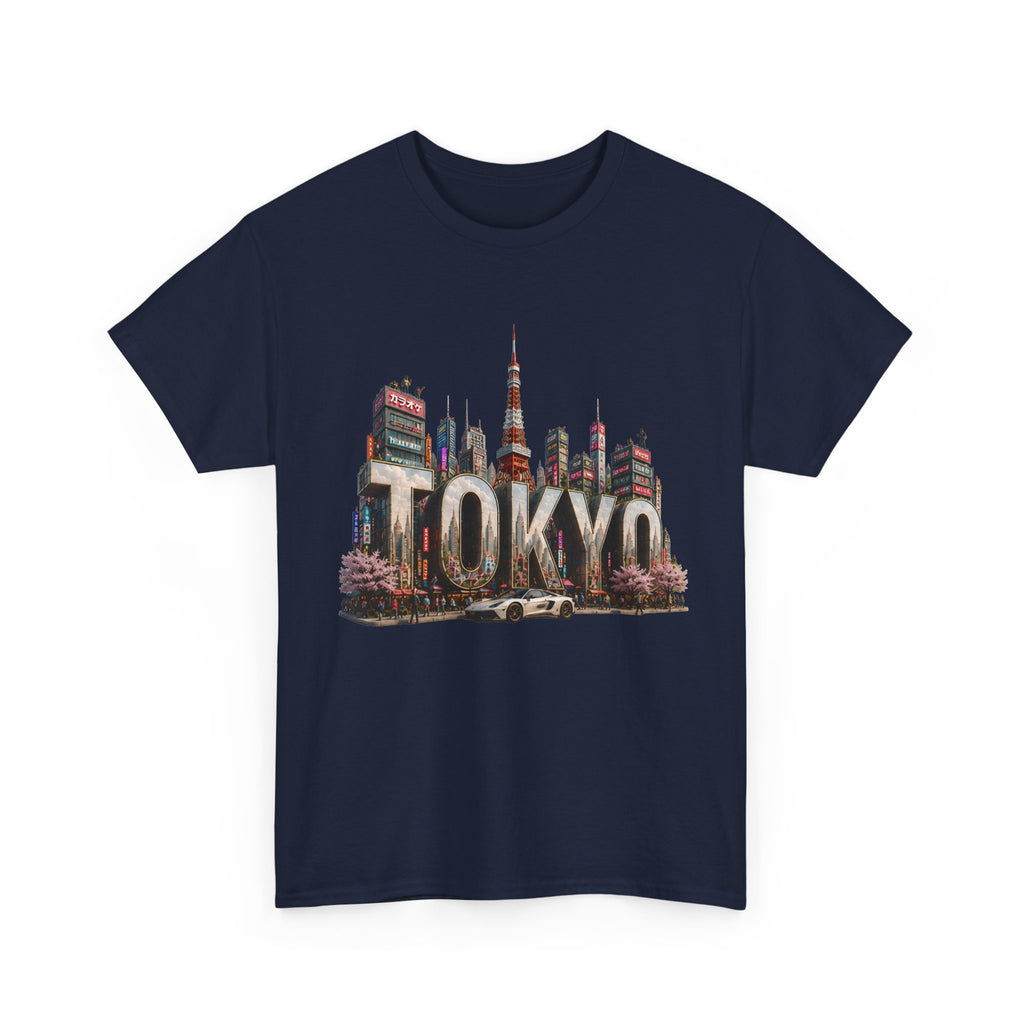 Tokyo Skyline T-Shirt — Vintage Cityscape Graphic Tee