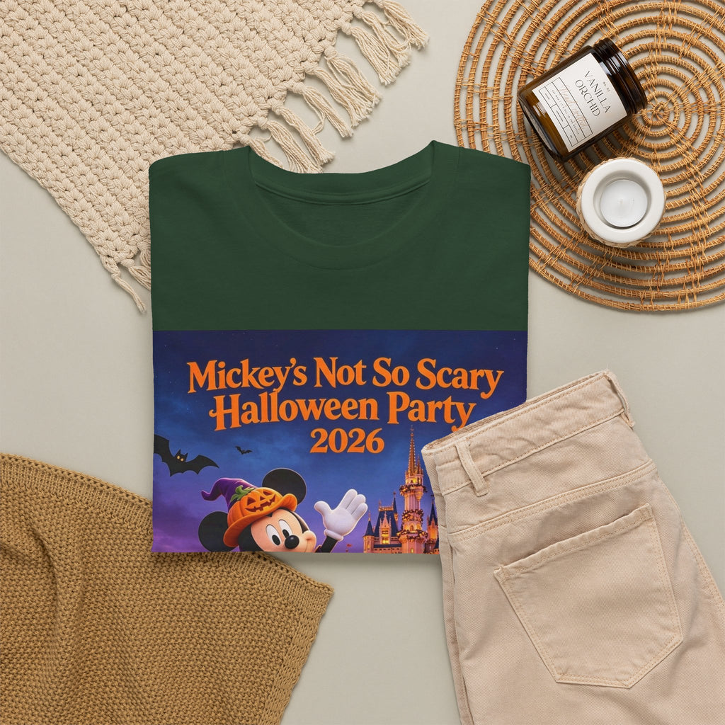 Halloween Party T‑Shirt — "Not So Scary" 2026 Magic Kingdom Tee