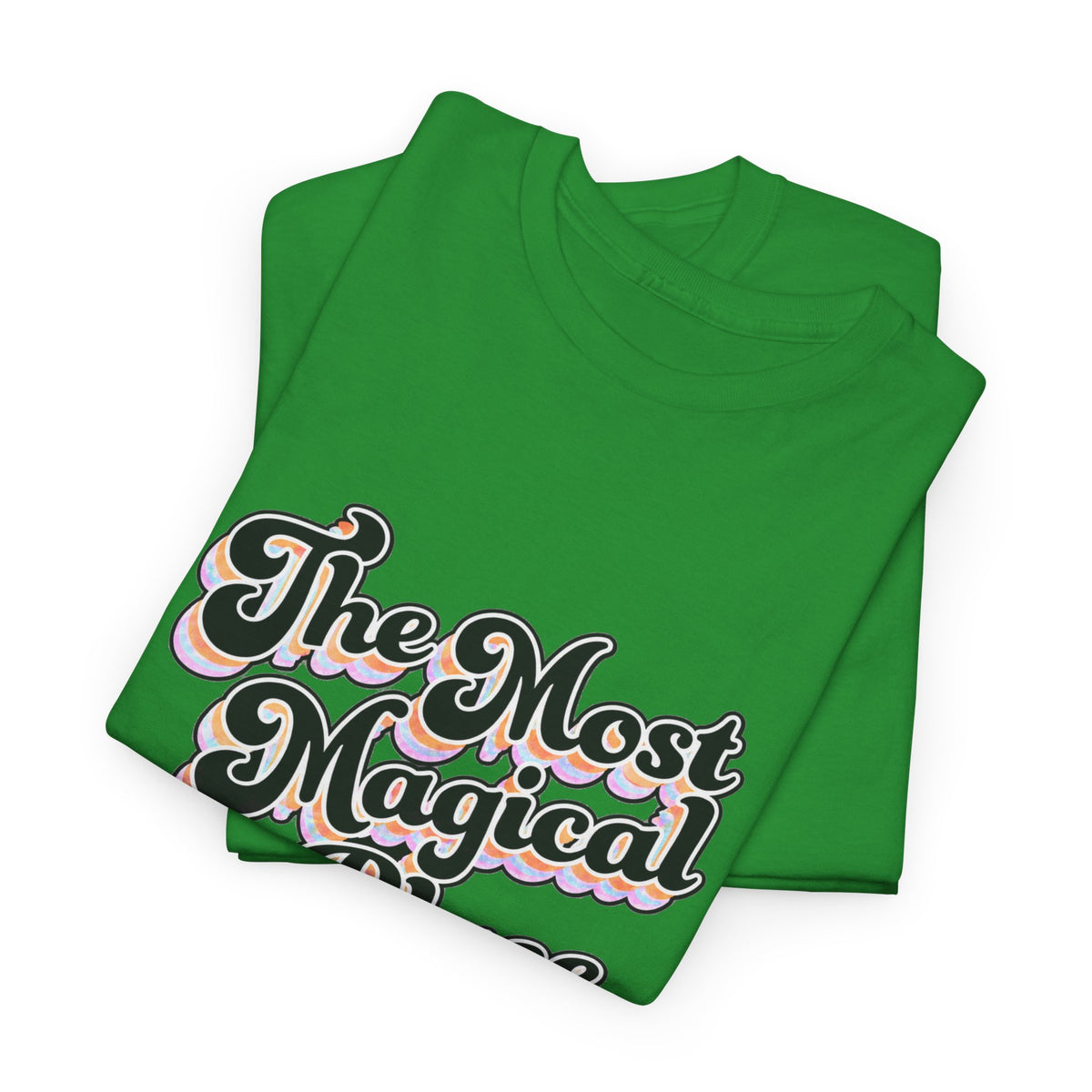 Most magical place in earth Disney inspired Unisex Heavy Cotton Tee