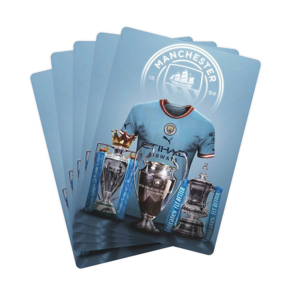 Manchester City Treble Winners Playing / Poker Cards