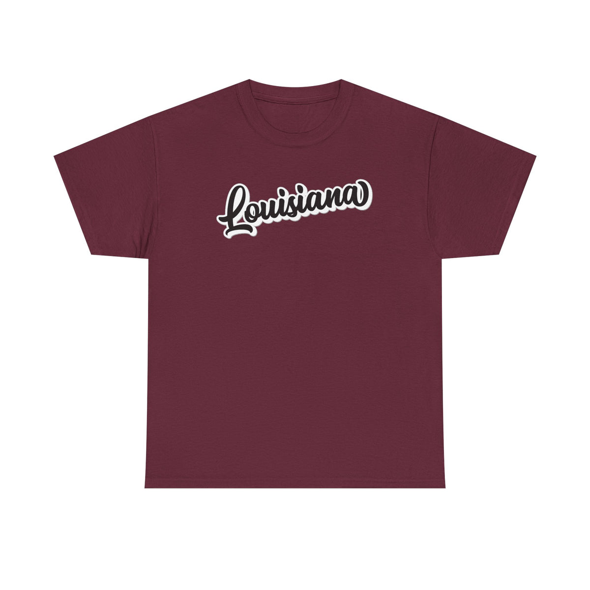 Louisiana Script Cotton T-Shirt
