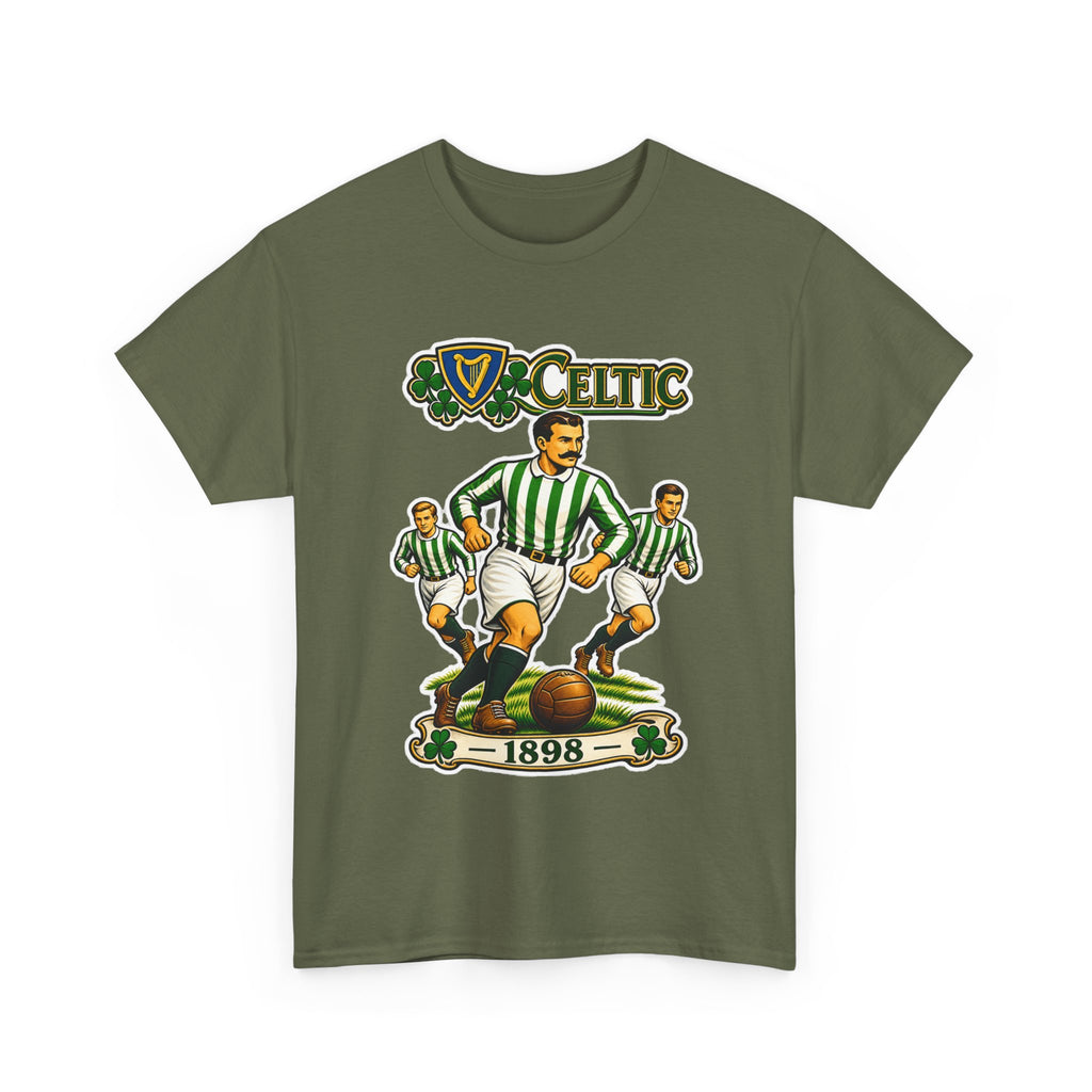 Celtic Football Retro Players Tee — 1898 Vintage Soccer Shirt