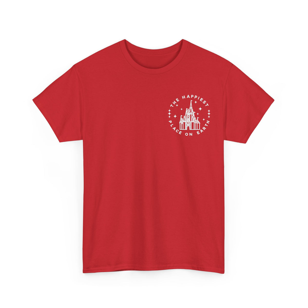 Castle Graphic Tee — "The Happiest Place on Earth" Theme Park T‑Shirt