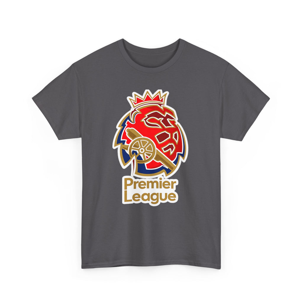Arsenal Premier League Lion Logo T-Shirt — Soccer Fan Tee