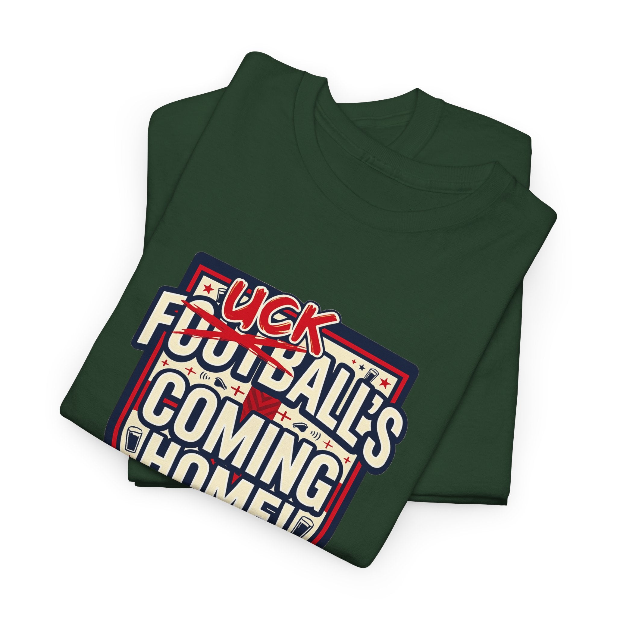 Provocative 'F*ck All's Football's Coming Home' Graphic Tee