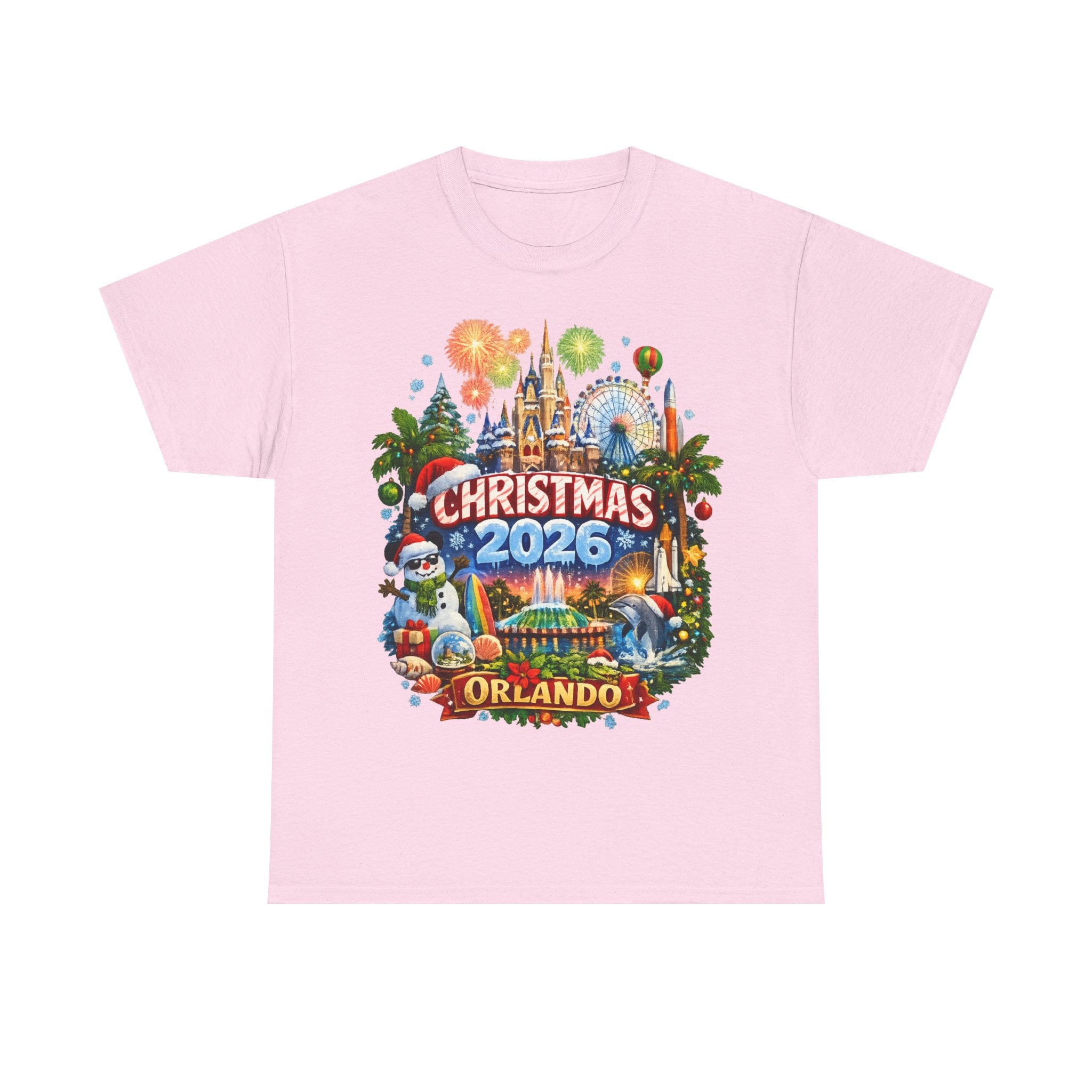 Christmas 2026 Orlando T-Shirt — Holiday Theme Park Souvenir Tee