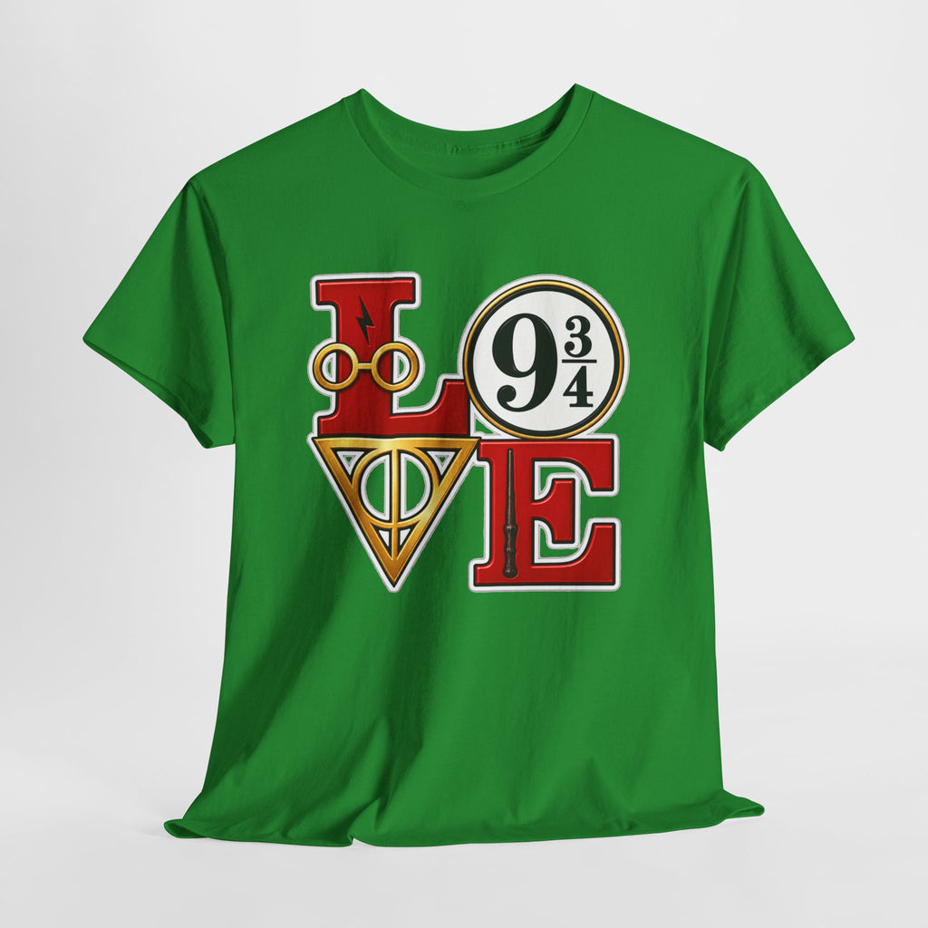 Harry Potter Inspired Love 9 3/4 Wizardry Tee