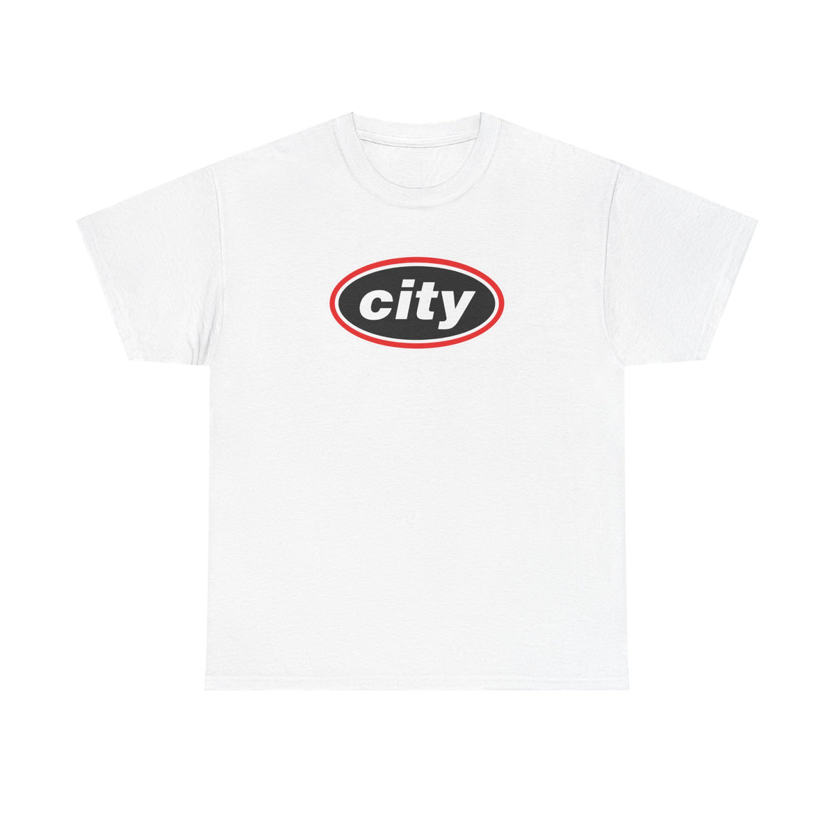 Manchester City Oasis Inspired Logo Cotton T-Shirt