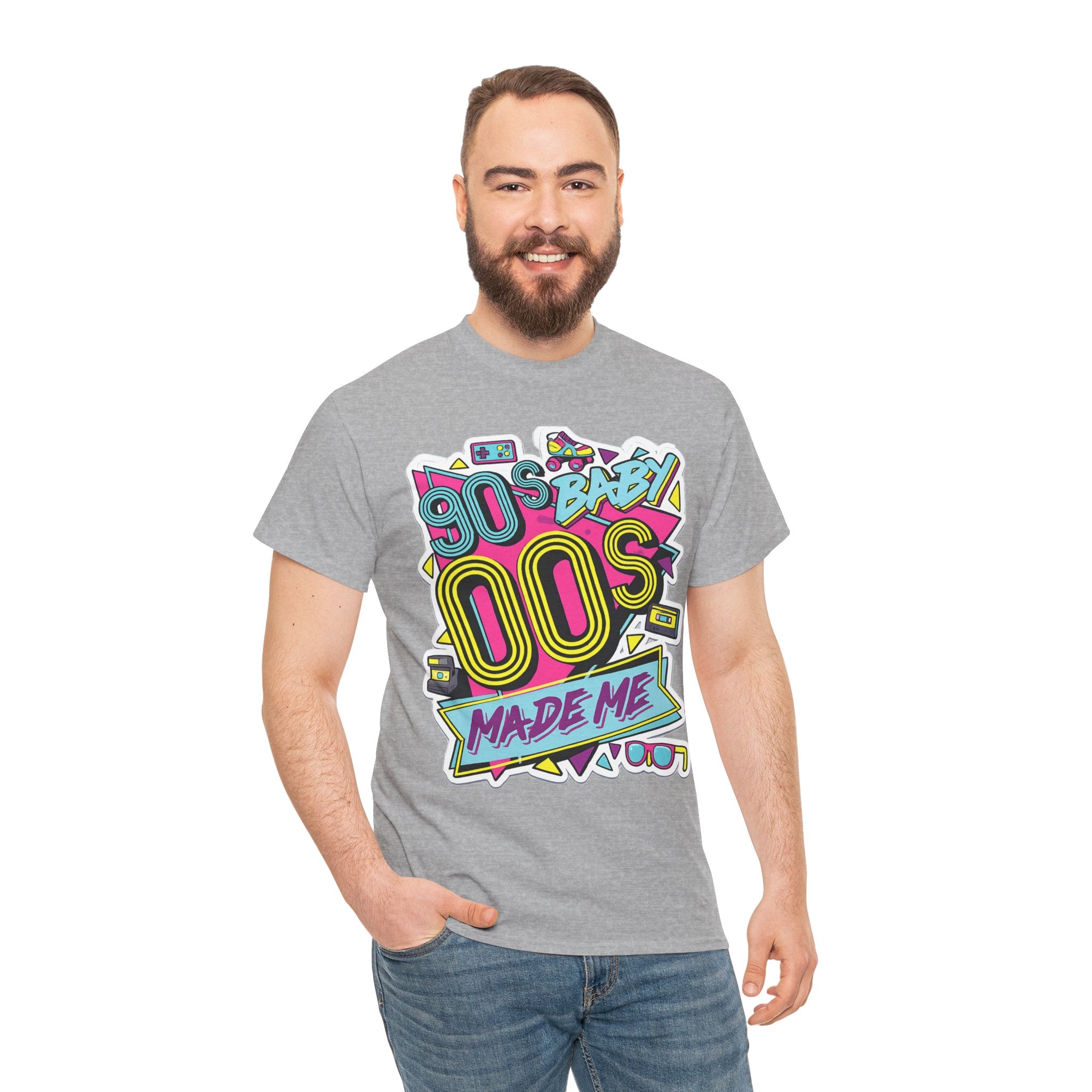 90s Baby Tee – '00s Made Me' Retro Graphic T-Shirt