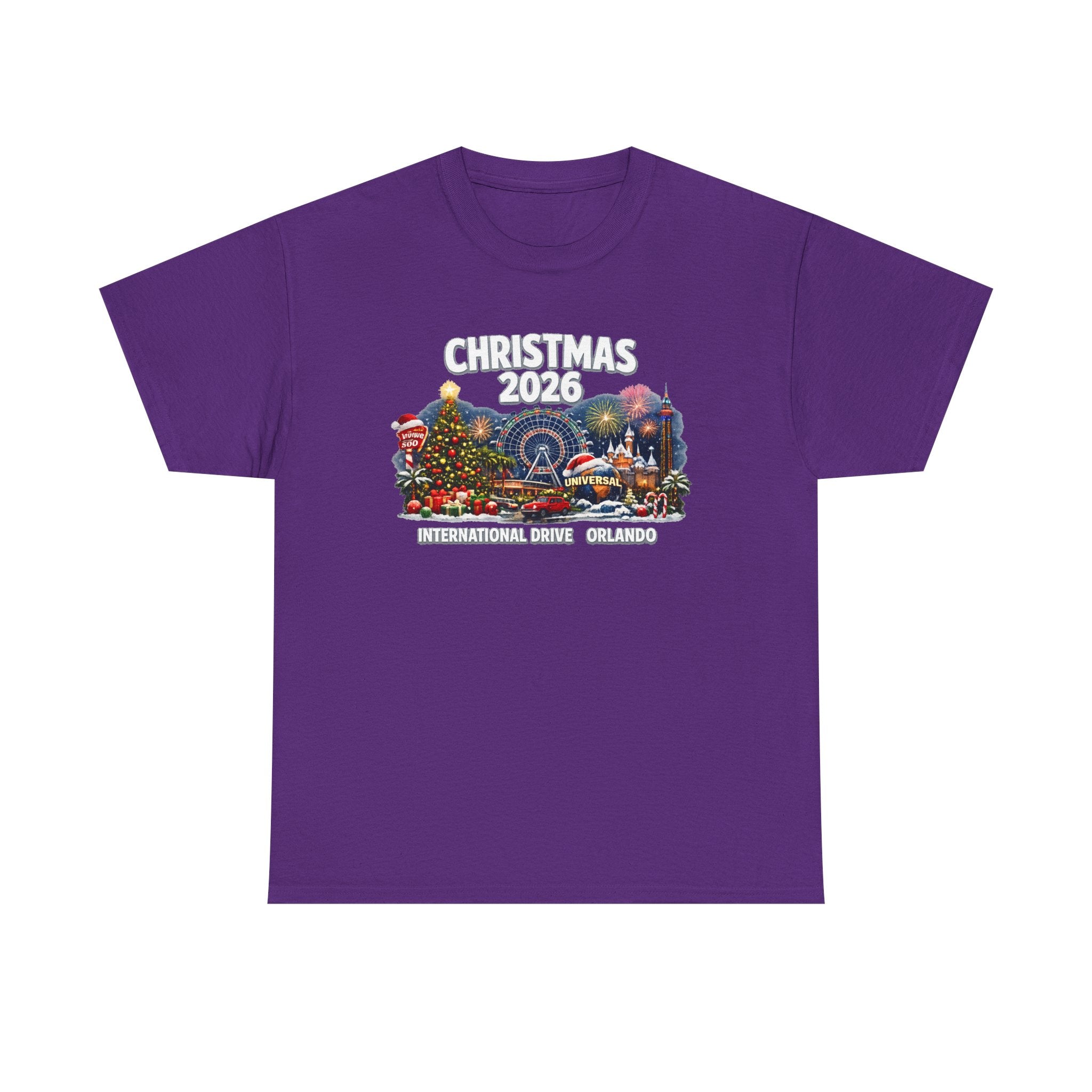 Christmas 2026 Orlando T-Shirt — International Drive Holiday Souvenir