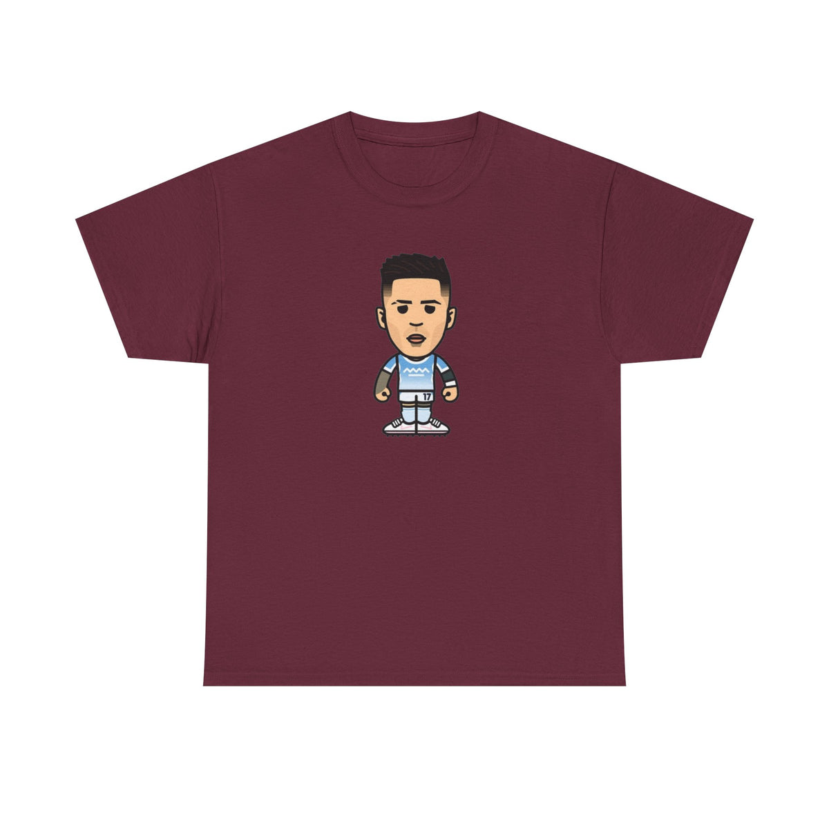 Enzo Fernandez Manchester City Cartoon Cotton T-Shirt