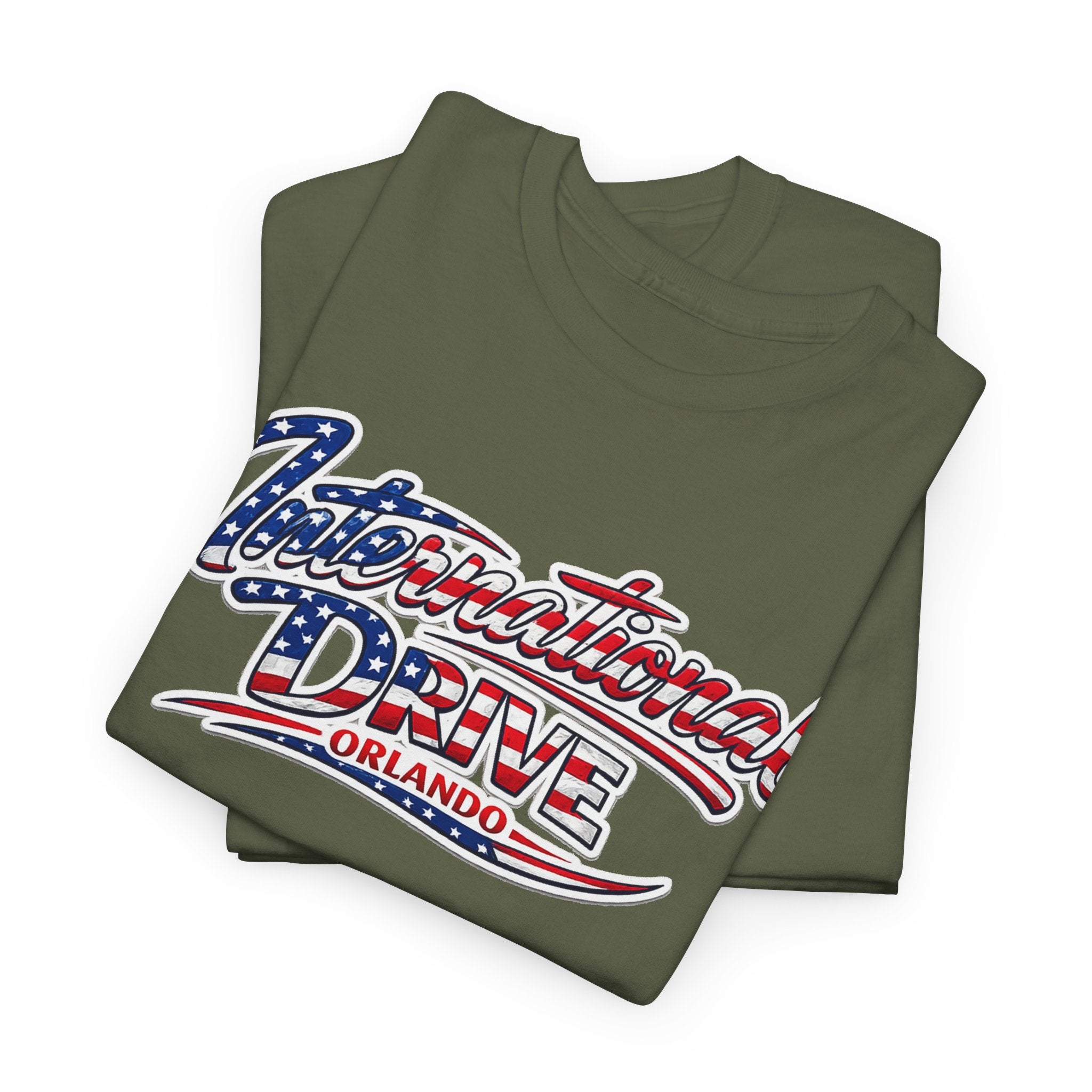 International Drive Orlando Unisex Heavy Cotton Tee
