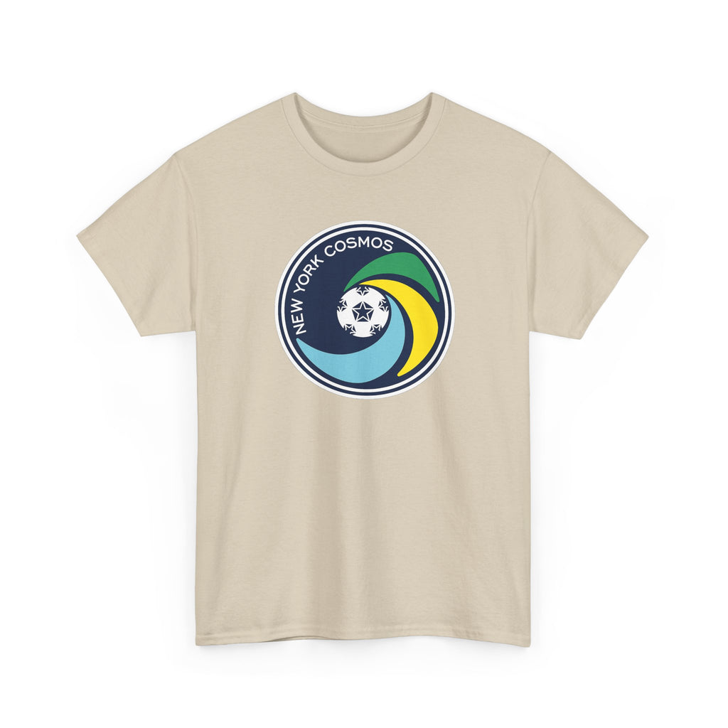 New York Cosmos Retro Logo Cotton T‑Shirt — Vintage Soccer Tee