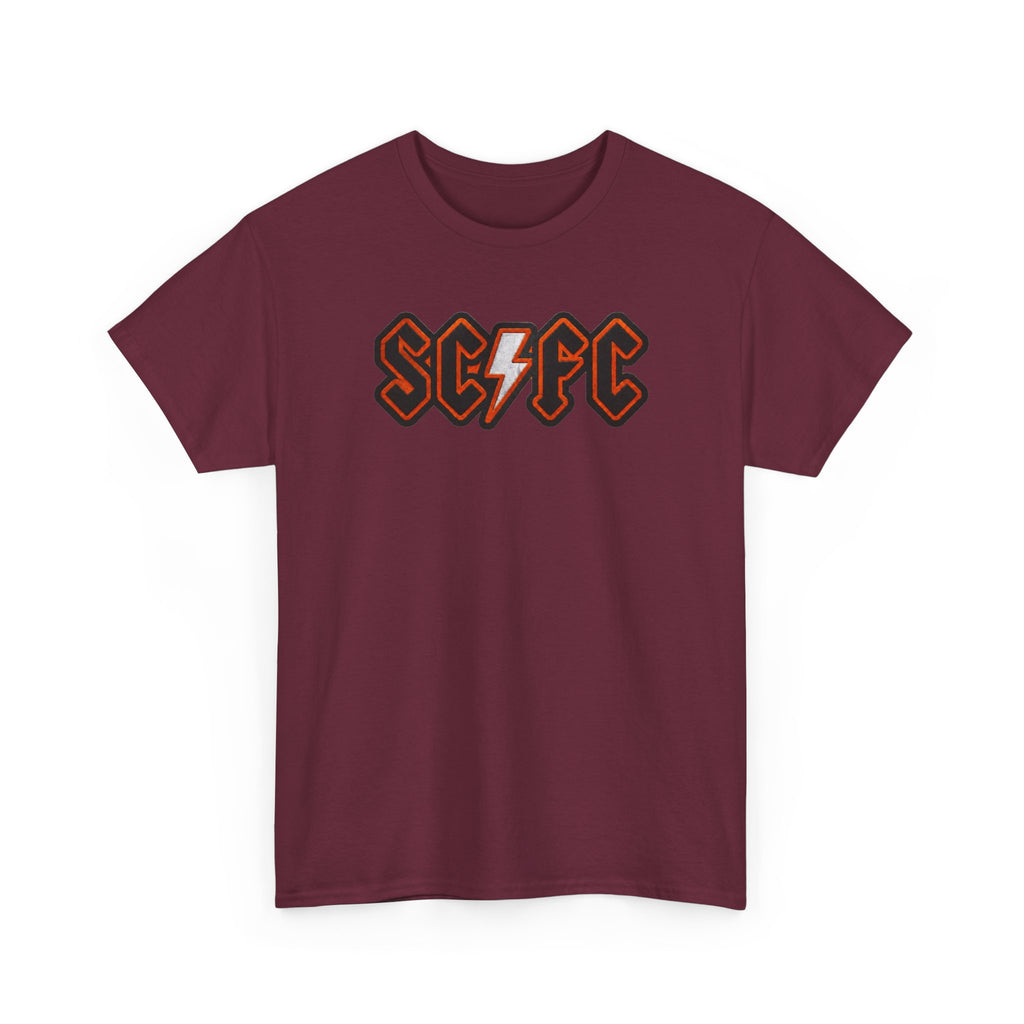 Salford City Inspired Logo T-Shirt — Retro Gothic Band-Style Tee