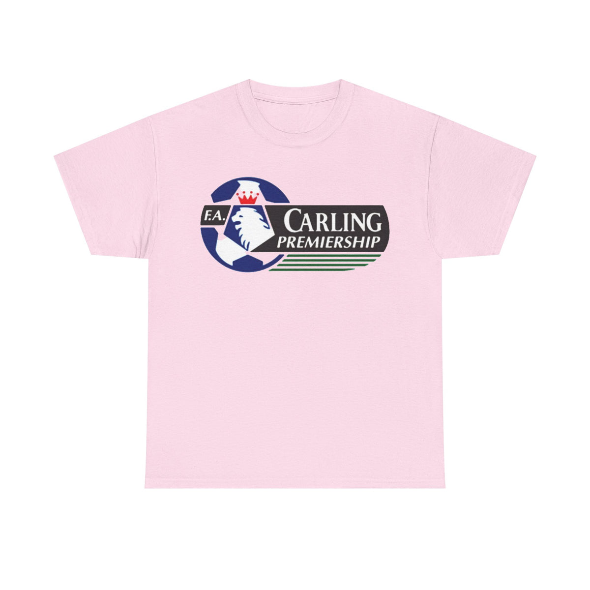 Carling Premiership Soccer Logo Tee — Vintage Football T‑Shirt