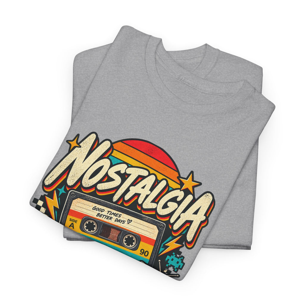 Nostalgia Never Gets Old Unisex Heavy Cotton Tee