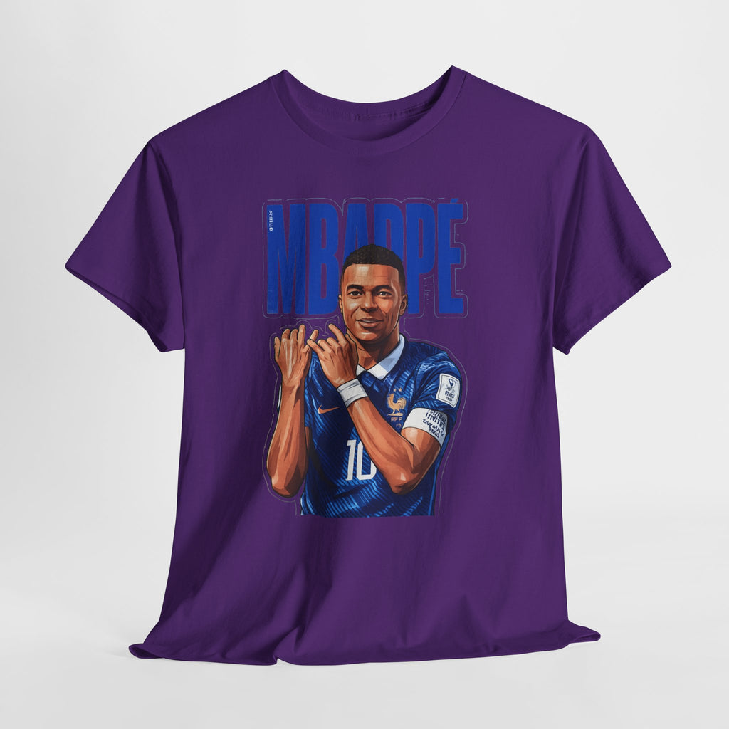 MBAPPE Graphic Shirt Soccer Star Portrait Tee — "