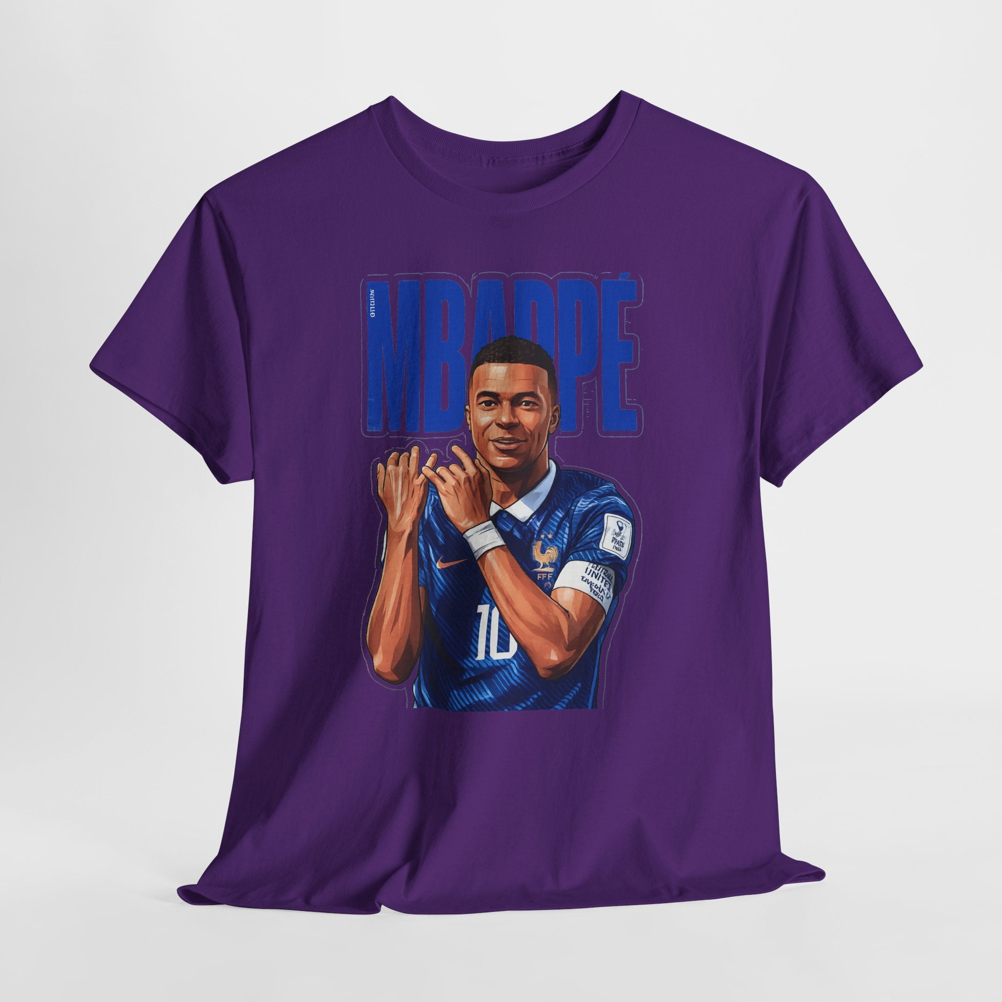 MBAPPE Graphic Shirt Soccer Star Portrait Tee — "