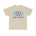 Soccer 'World in Motion' T‑Shirt — Retro Football Graphic Tee