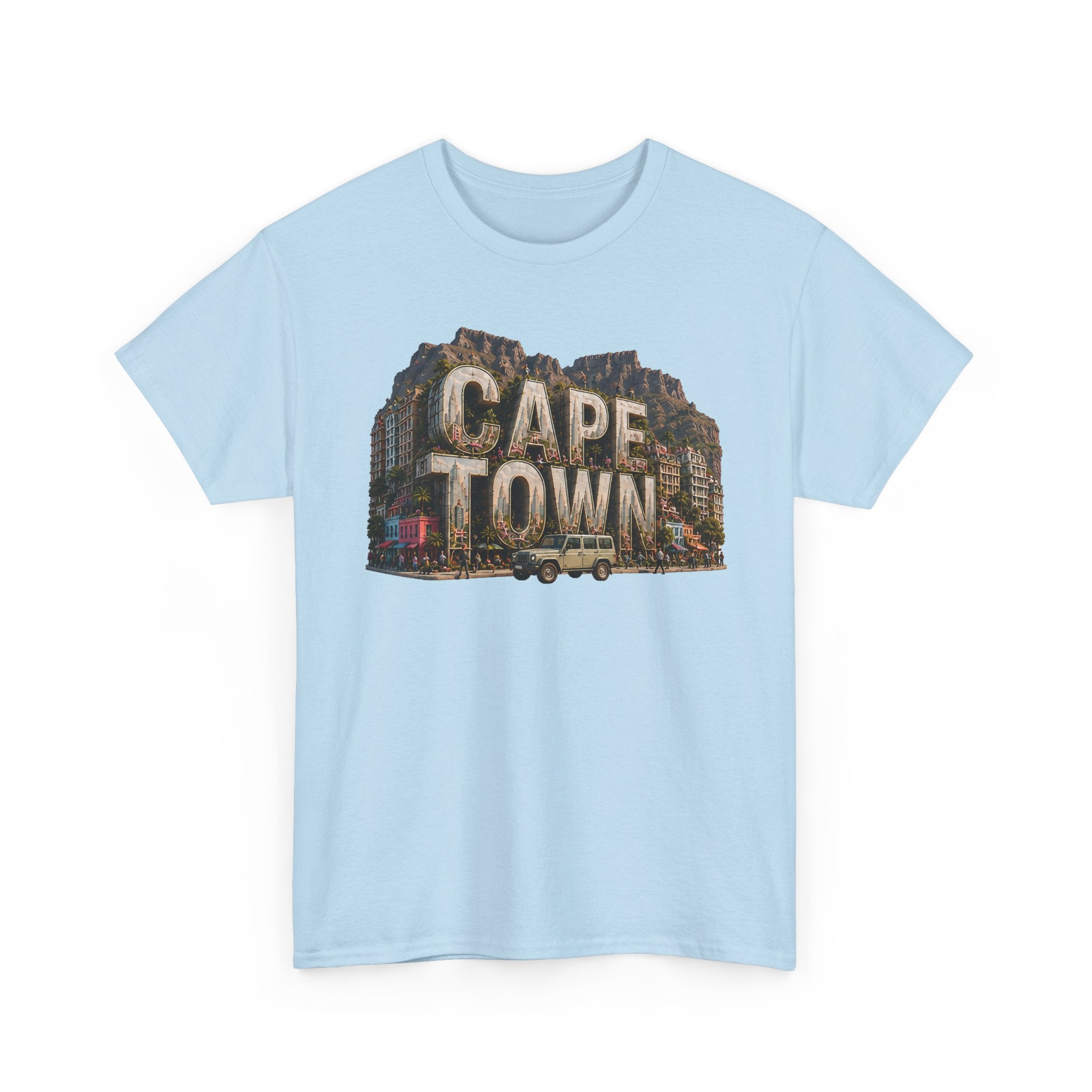 Cape Town Vintage Photo Tee — South Africa Travel Souvenir T-Shirt