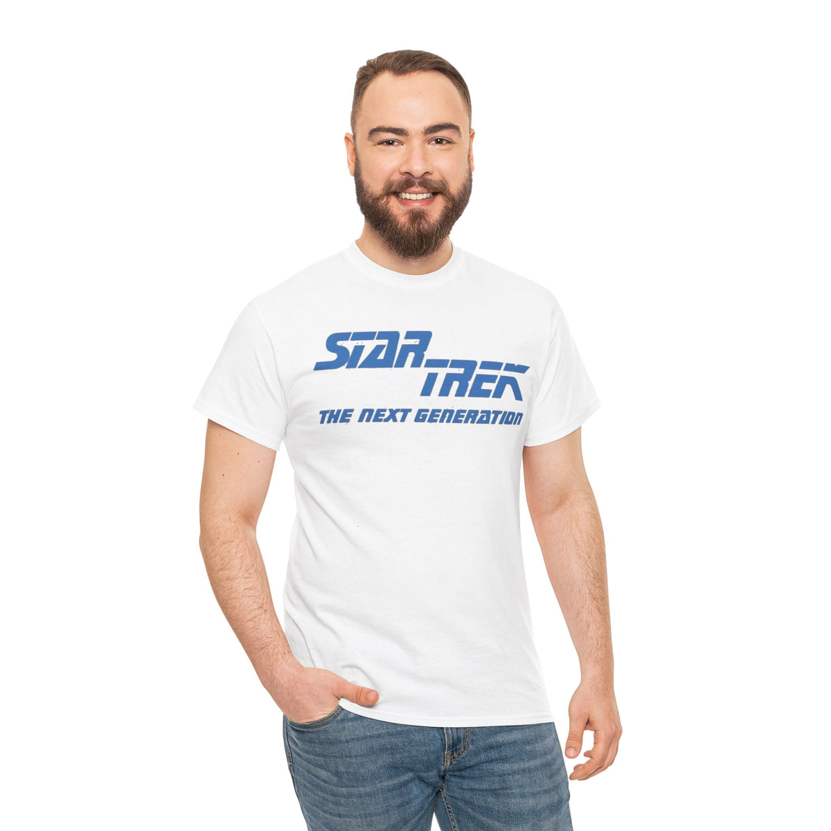 Star Trek: The Next Generation Logo Inspired Cotton T-shirt