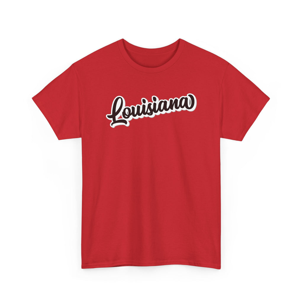 Louisiana Script Cotton T-Shirt