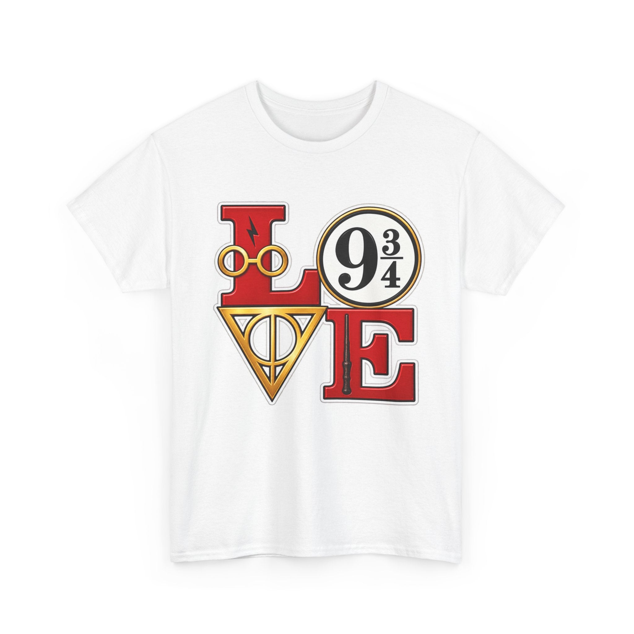 Harry Potter Inspired Love 9 3/4 Wizardry Tee