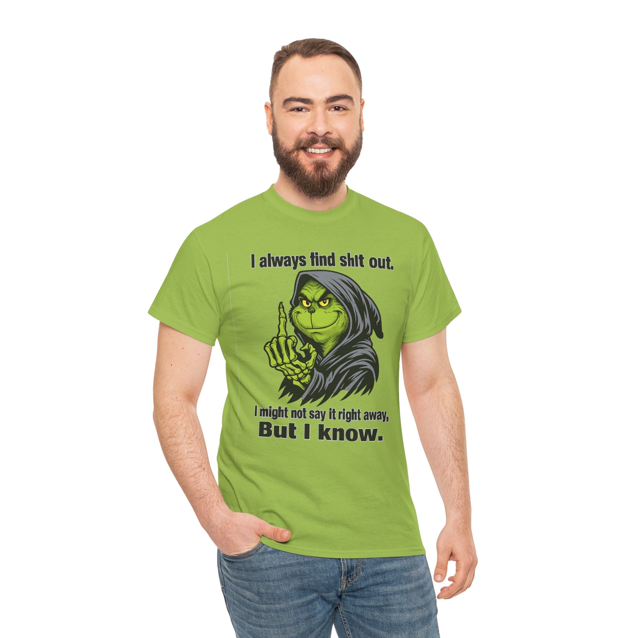 Reaper Witch Graphic Tee — "I Always Find Shit Out. I Might Not Say It Right Away, But I Know."