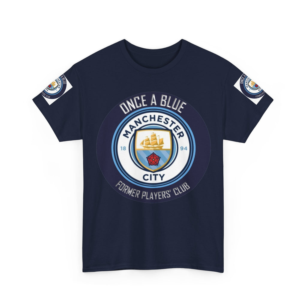 Manchester City 'Once A Blue' Tee — Former Players Club Football Shirt