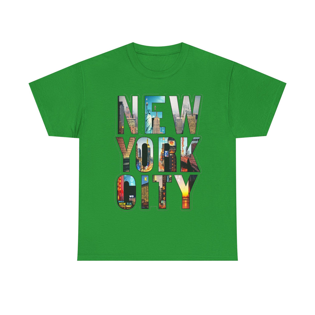 New York City Photo-Block Tee — Vintage Skyline Graphic T-Shirt