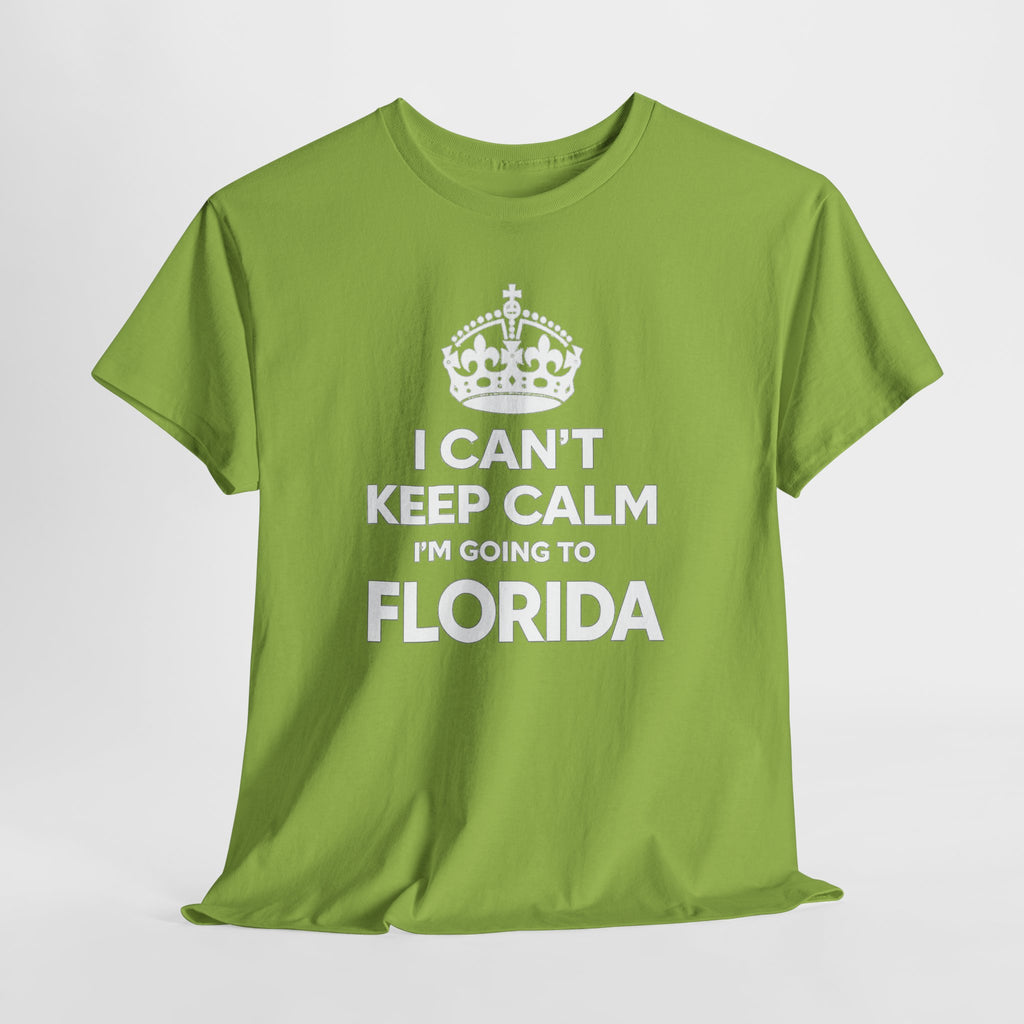 I Can't Keep Calm — Florida Vacation T-Shirt