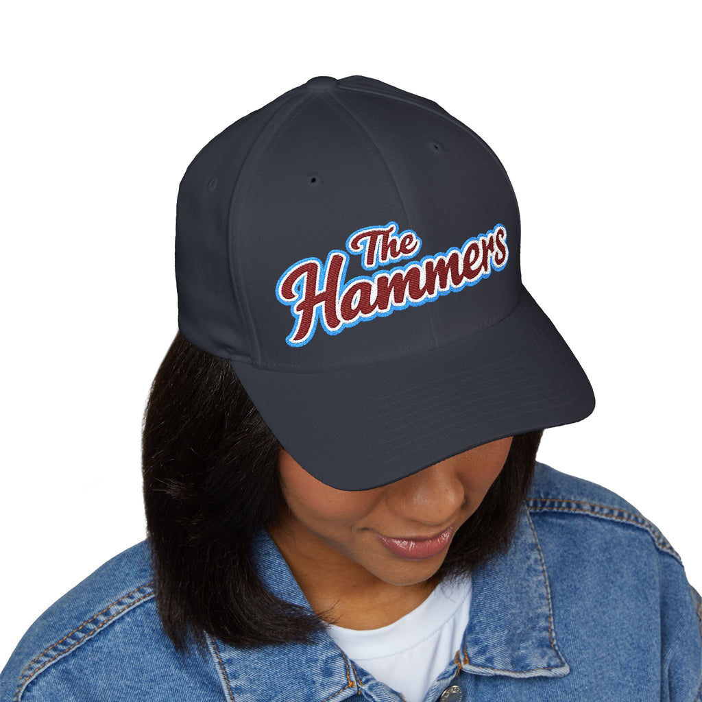 The Hammers West Ham United Embroidered Cap — Retro Script Baseball Hat
