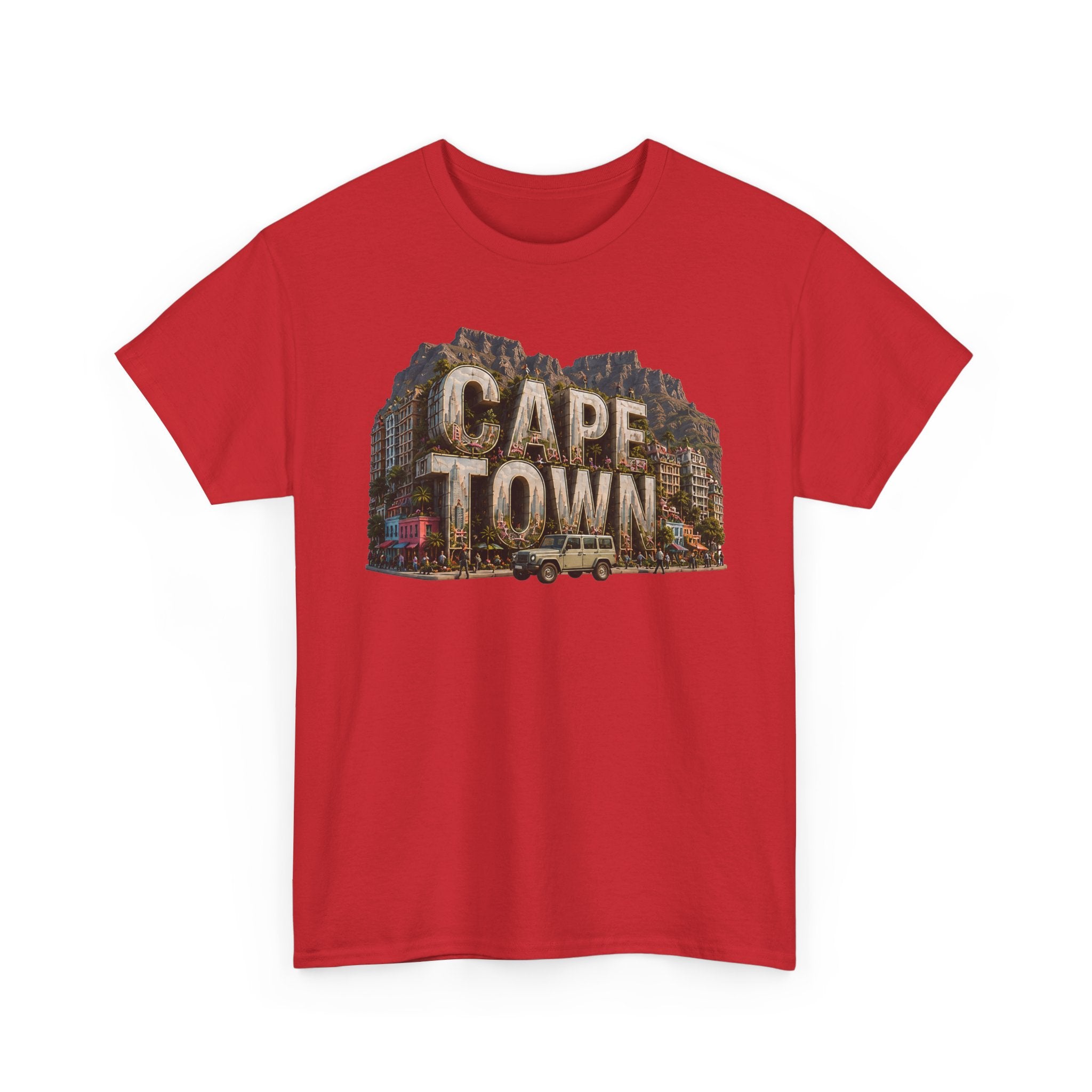Cape Town Vintage Photo Tee — South Africa Travel Souvenir T-Shirt