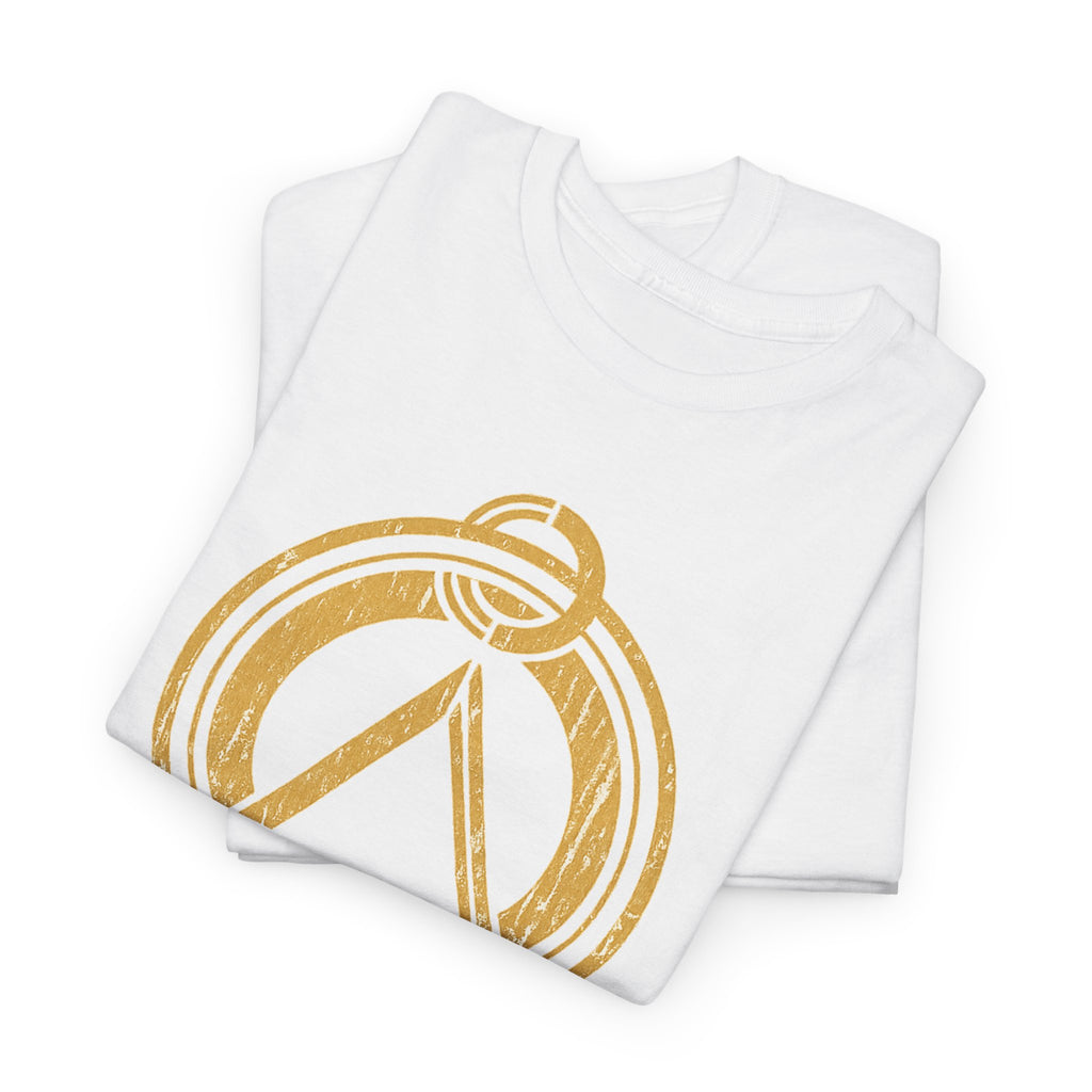 There Is No Place Like Home Graphic Tee — Vintage Gold Sigil T‑Shirt