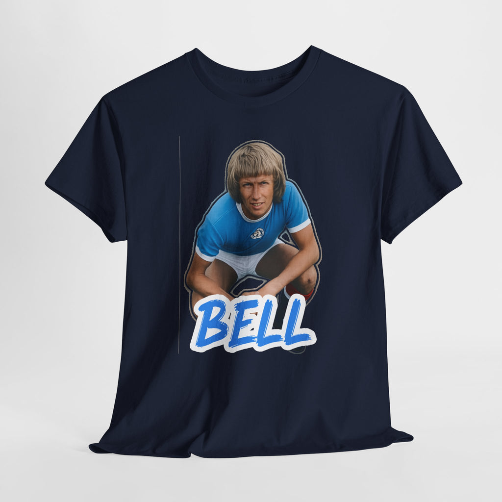 Colin Bell Manchester City Legend Retro Soccer Tee — Vintage Player Graphic T-Shirt