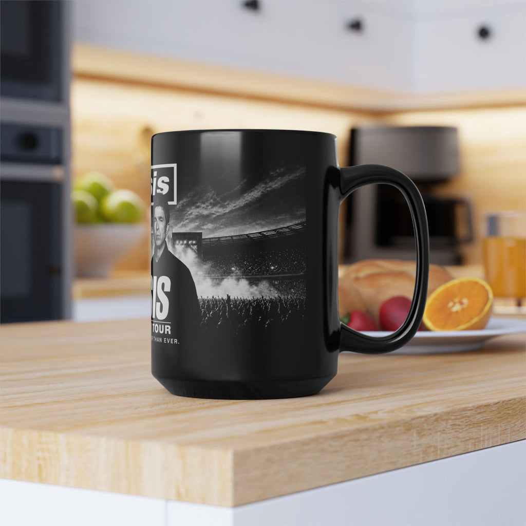 Oasis The 2027 Tour Inspired Black Coffee Mug