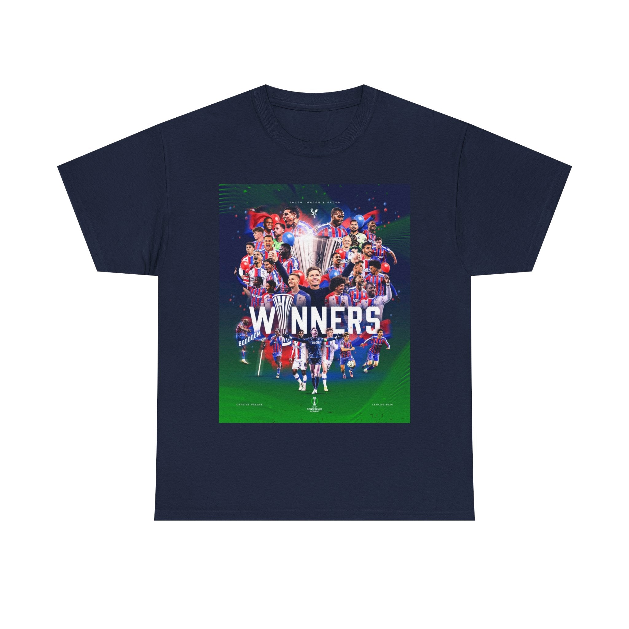 Crystal Palace UEFA Conference Winners Collage T‑Shirt