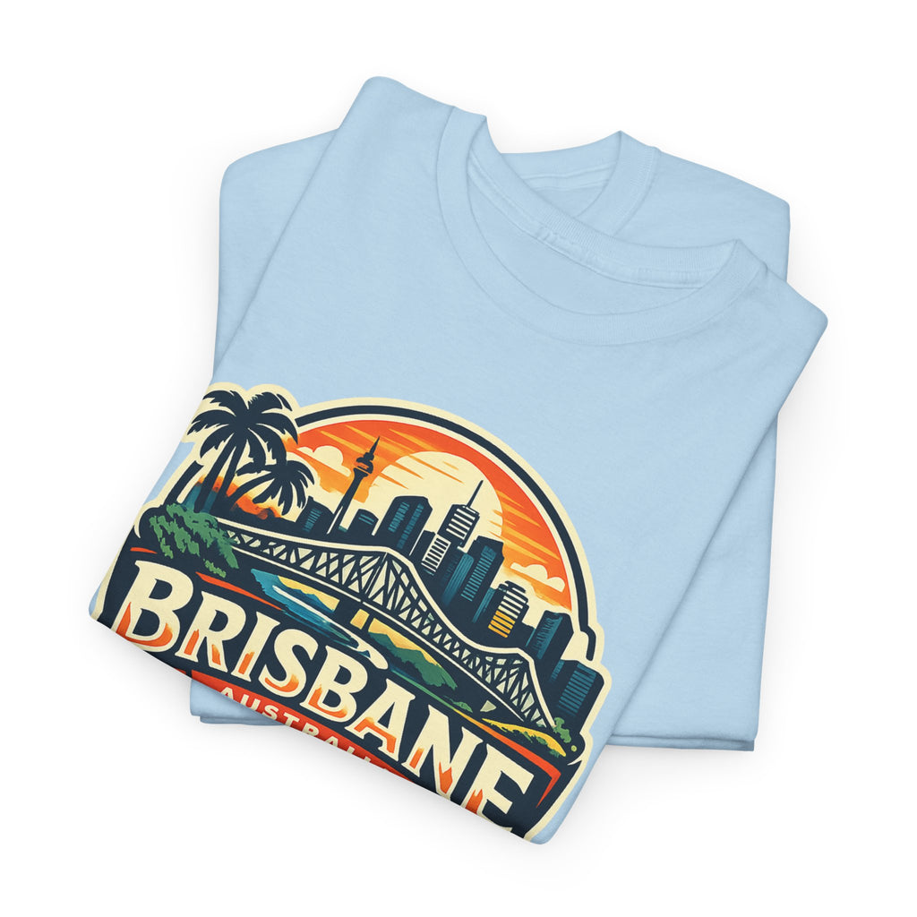 Brisbane Australia Vintage Sunset T-Shirt