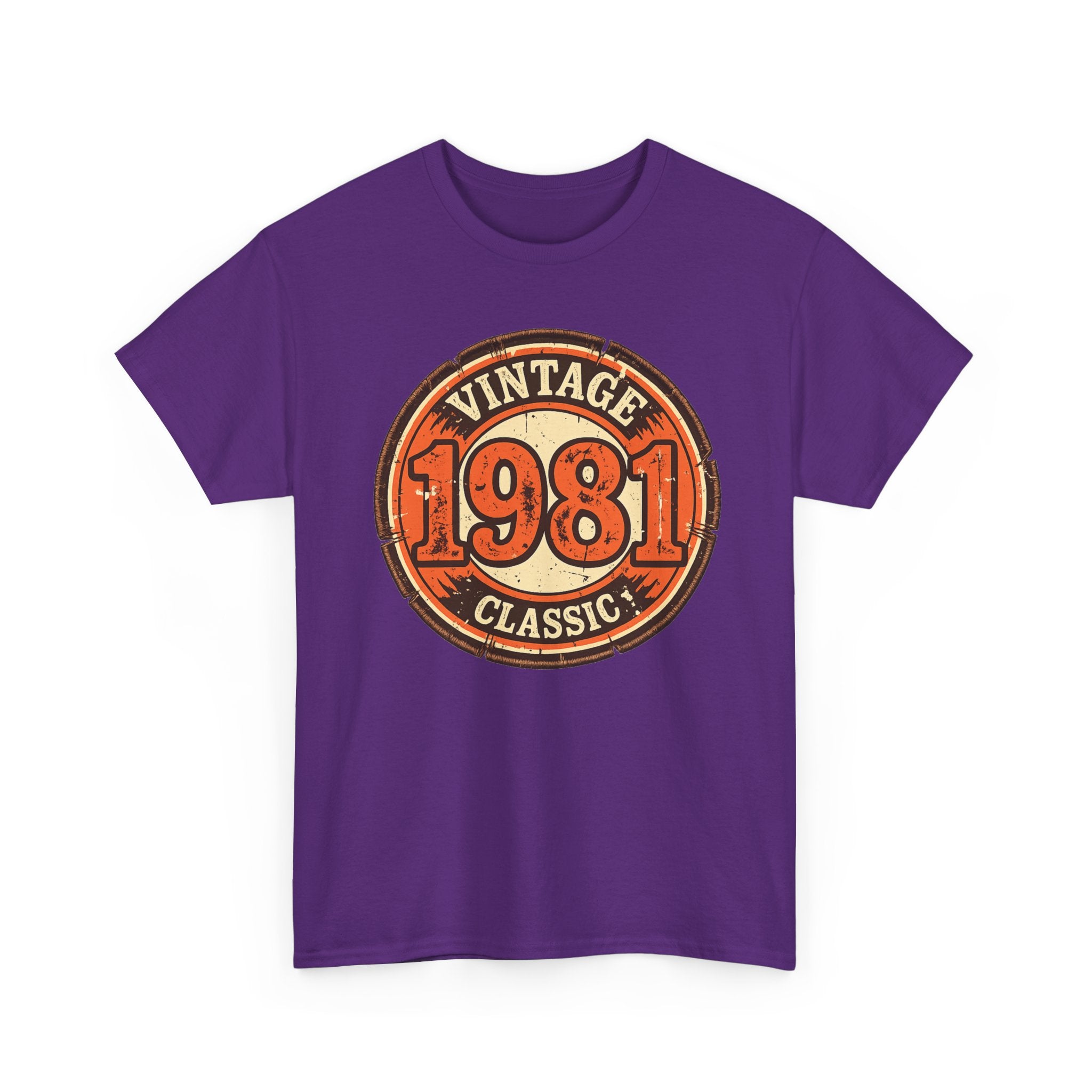 Vintage 1981 Classic T-Shirt — Retro Birthday Tee
