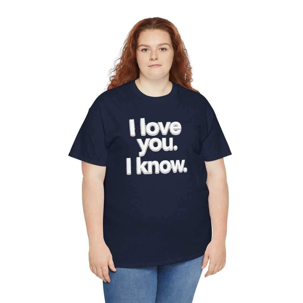 I Love You I Know Saying T‑Shirt from Star Wars
