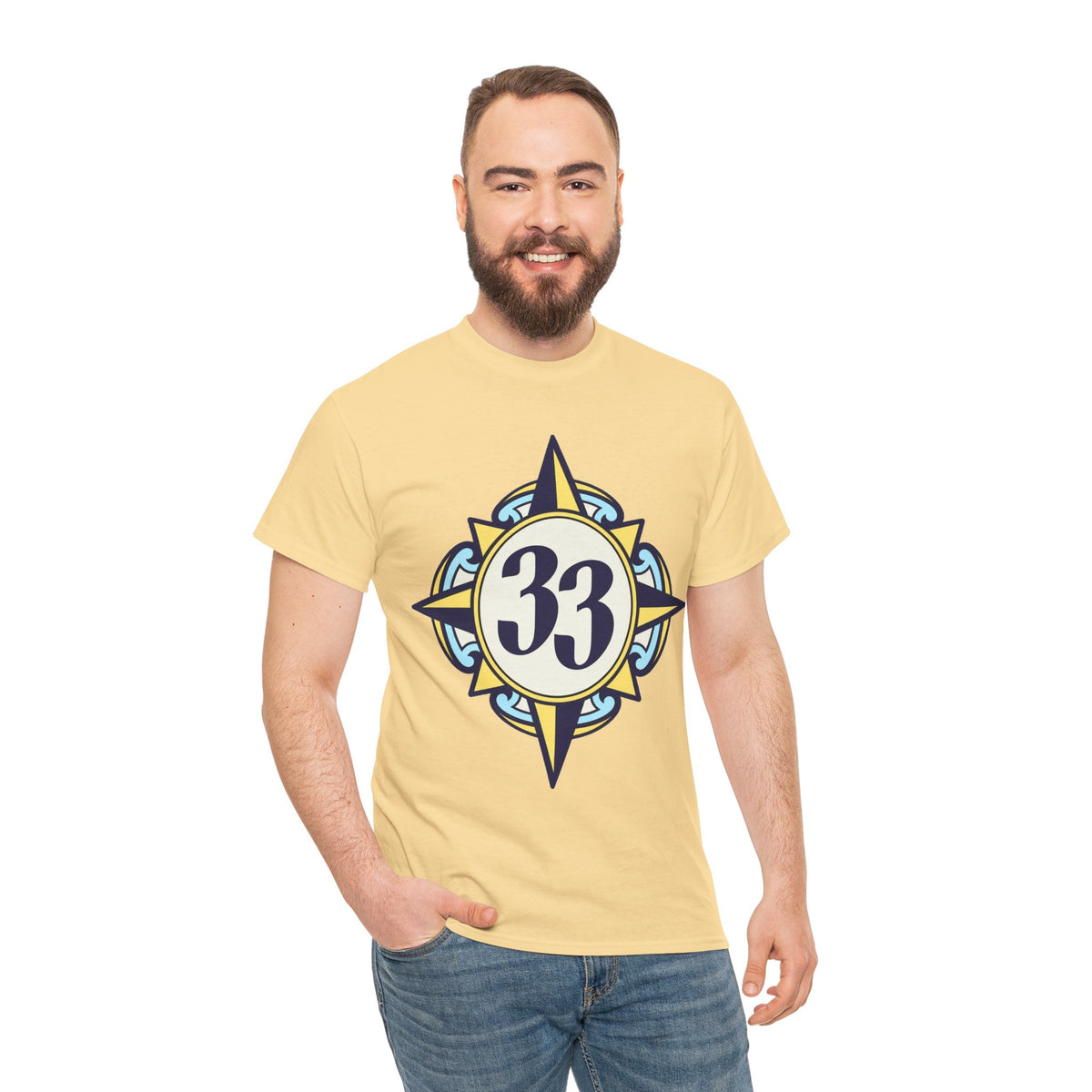 33 Compass Disney Inspired Tee - Nautical Retro Compass Graphic T-Shirt