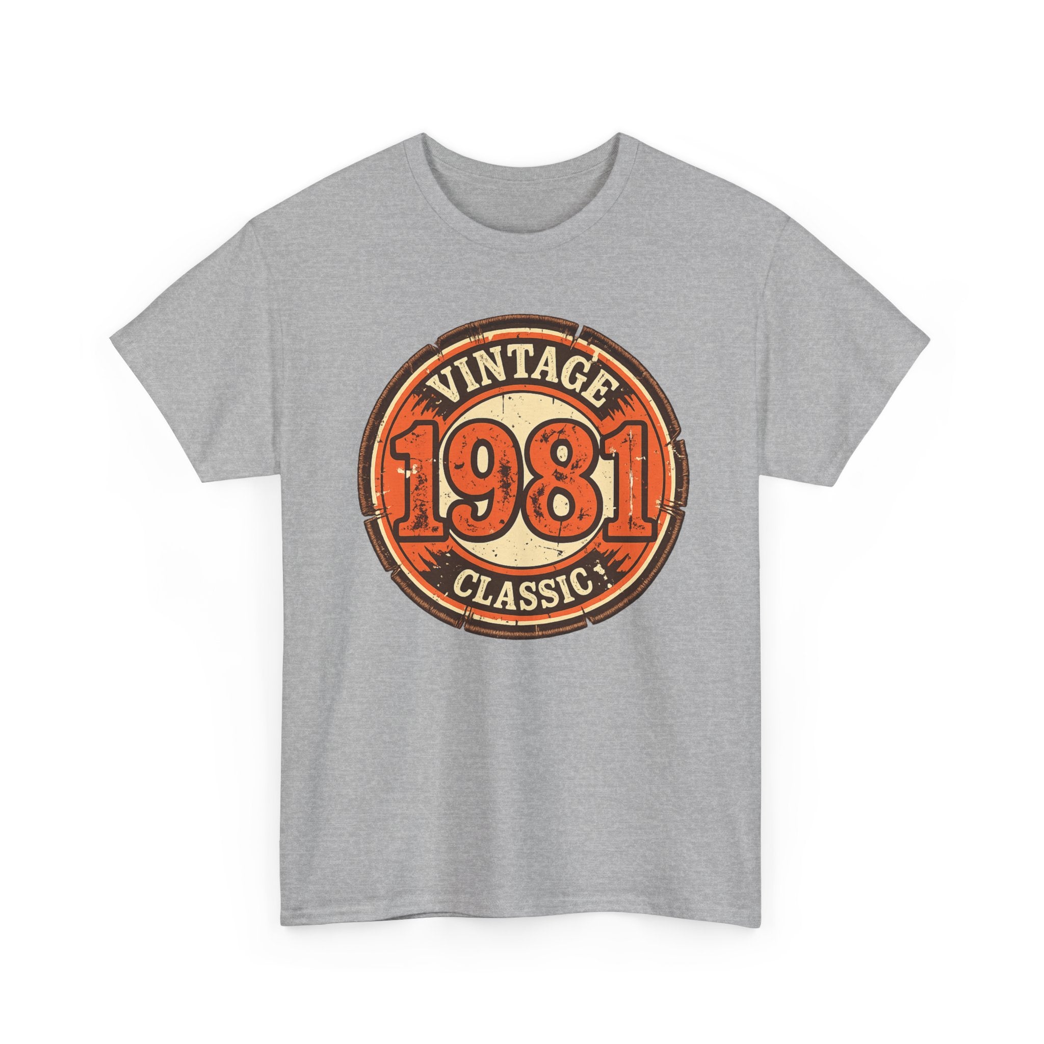 Vintage 1981 Classic T-Shirt — Retro Birthday Tee